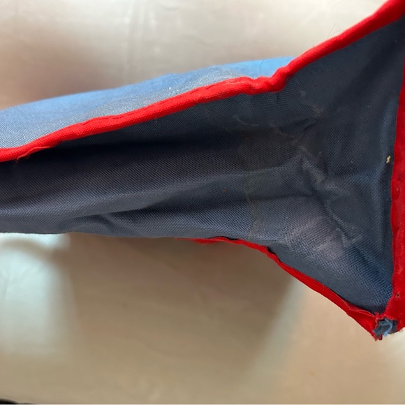 Vintage school bag with apple shaped snap coin purse - Picture 11 of 14